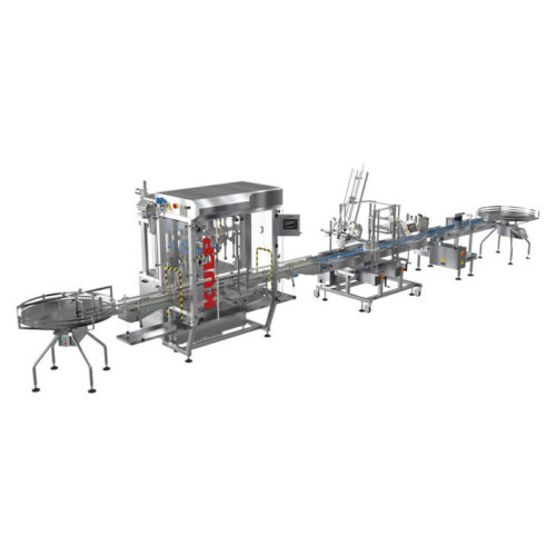 Línea Llenadora 4 cabezales